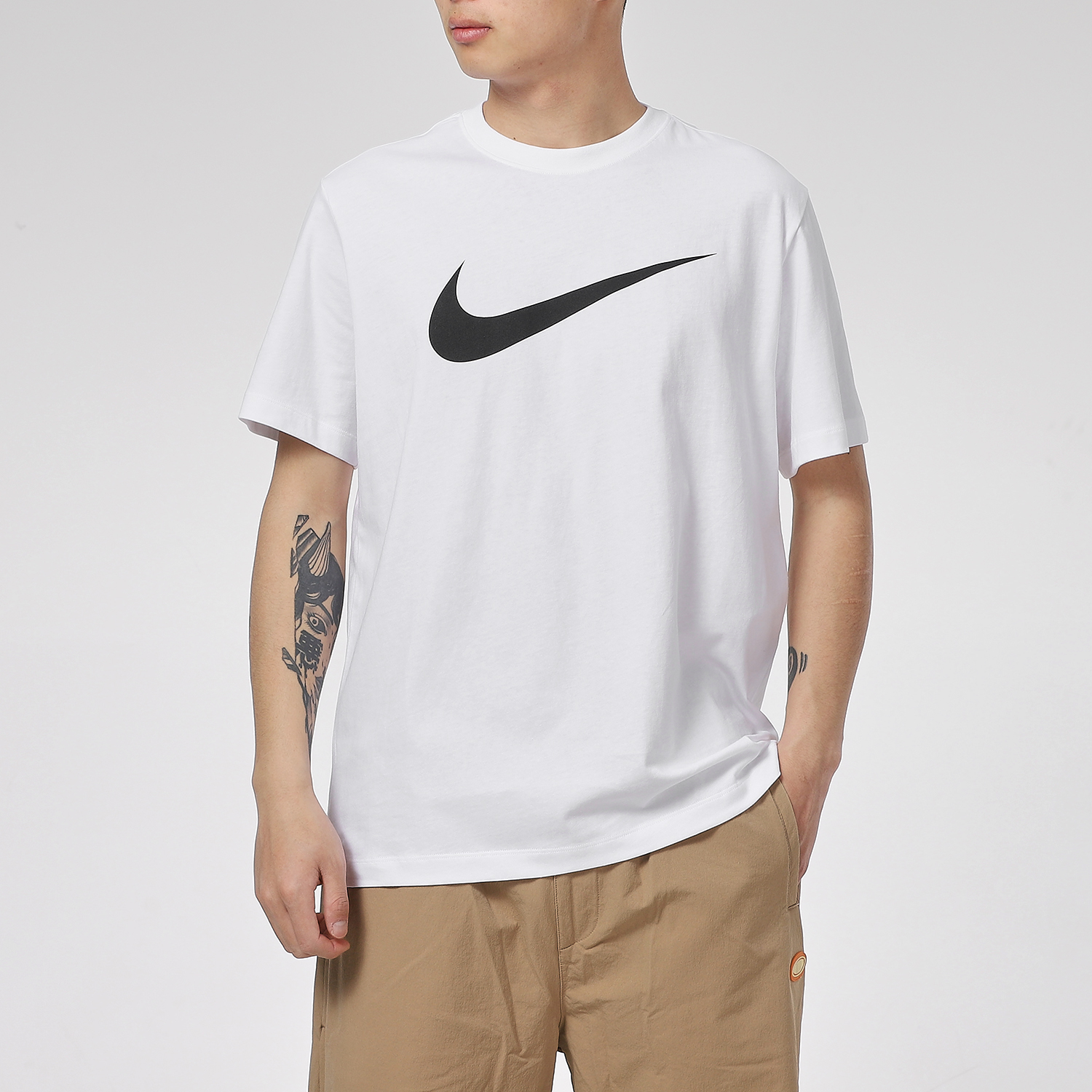耐克AS M NSW TEE ICON SWOOSH男短袖T恤DC5095-100